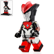 方橙奧特曼歐布捷德羅索積木哥斯拉怪獸咸蛋超人人仔迪迦男孩玩具 PG2118羅索