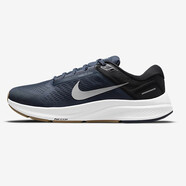 耐克（NIKE）耐克Nike Air Zoom Structure 24男士緩震透氣跑步鞋路跑鞋 DA8535-400海軍藍(lán) 38.5