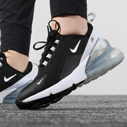 耐克（NIKE）女鞋 新款air max 270網(wǎng)面透氣減震耐磨訓練運動(dòng)鞋氣墊跑步鞋 AH6789-013 35.5