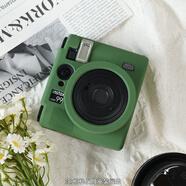 JUNESTAR適用于富士拍立得mini90相機包mini12硅膠保護套Instax Mini40EVO相機殼攝影防摔皮套 硅膠保護套-mini99-綠色