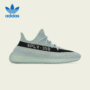 阿迪達斯Yeezy350灰湖綠夏日透氣椰子男女休閑鞋HQ2060  38.5