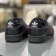 阿迪達斯 （adidas）休閑鞋三葉草男鞋女鞋2025秋季新款運動(dòng)鞋時(shí)尚防滑百搭舒適板鞋 FX5091黑色 36