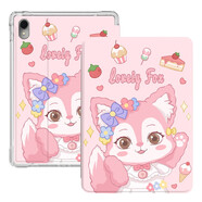 zoyu 適用華為MatePad11保護套2023款平板電腦保護殼11英寸卡通可愛(ài)透明氣囊全包防摔 可愛(ài)小狐貍【配鋼化膜】 MatePad11【2023款】