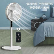 XLDNKE16寸電風(fēng)扇風(fēng)扇遙控家用落地式立式八檔位定時(shí)落地扇風(fēng)力節(jié)能宿舍 16寸白色遙控款電風(fēng)扇+加長線 先科xldnke16寸大風(fēng)力