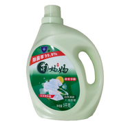 蜀媽媽酵素凈螨全能洗衣液瓶裝3kg 綠色