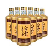 茅臺(tái)集團(tuán) 白金尊享 醬香型白酒 53度 500mL 6瓶 【整箱】
