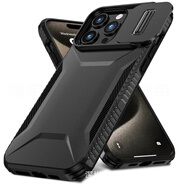 適用iPhone15ProMax手機殼男女新款商務感保護殼套防摔全包 黑色【收獲者平面款】 iPhone6/7 / 8/SE 2020/SE3