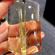 諾源珠寶 珍藏天然巴西鈦晶吊墜男女款 鈦晶貔貅觀(guān)音佛像項鏈掛件18K 款式十七