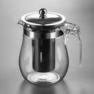 美杜玻璃茶具套裝家用功夫茶杯透明簡(jiǎn)約客廳辦公室高溫茶壺泡茶壺 泡茶壺【大號】 301mL(含)-400mL(含)