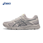 亞瑟士ASICS男鞋透氣跑鞋運動鞋緩震舒適跑步鞋 GEL-CONTEND 4 灰色/藍色 39