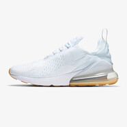 耐克（NIKE）AIR MAX 270 男子氣墊舒適休閑運(yùn)動(dòng)鞋減震緩沖慢跑鞋 白色DC1702-100 40.5碼/US7.5