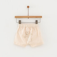童泰夏季3個月-4歲嬰兒男女大pp褲短褲TS31X556 卡其 66cm