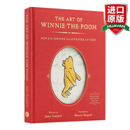 小熊維尼藝術(shù)設(shè)定集 英文原版 The Art of Winnie the Pooh 維尼熊 E H Shepard 大開本 兒童插畫故事書 精裝 英文版進口英語書籍
