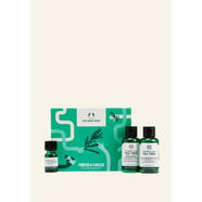 美體小鋪（The Body Shop）純凈茶樹護膚套裝洗面奶+爽膚水+護理p094036 NO COLOUR 1 each