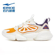 鴻星爾克（ERKE）斷碼清倉(cāng)男鞋2025年春夏季男士運(yùn)動(dòng)鞋網(wǎng)面透氣潮百搭鞋休閑鞋跑步 月季橙4198 44