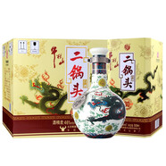 牛欄山百年北京二鍋頭白酒 清香型 珍品三十年 青龍30年禮盒裝 46度 500mL 6瓶 珍品30年青龍整箱
