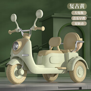 哈嘍貝比兒童電動(dòng)車(chē)摩托車(chē)兒童電動(dòng)摩托車(chē)兒童摩托車(chē)3-6歲兒童摩托車(chē)1-3歲 高配綠|雙驅+6V7A電瓶+早教