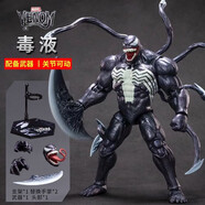 漫威（MARVEL）兒童禮物毒液屠剎手辦復(fù)聯(lián)反派擺件可動(dòng)模型男孩生日禮物14歲+