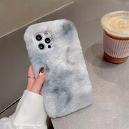 ins漸變秋冬天蘋(píng)果iPhone11手機殼女13promax毛絨7/8plus6s軟xsm 毛絨軟殼【煙霧】不全包鏡頭 漸變款每個(gè)型號顏色都不一樣