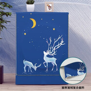 海信10公斤滾筒洗衣機防塵罩防水套罩HG100DF14D全自動(dòng)蓋布 J10-林深鹿見(jiàn)-加絨 滾筒：5公斤