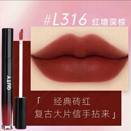 巧迪尚惠傾慕臻郁唇釉唇彩持久不掉色不沾杯絲絨霧感亞光專柜同款 316#紅墻深棕
