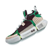 李寧（LI-NING）籃球鞋男韋德之道7凈信男子中幫籃球鞋ABAN079 AGWN041-2/悟道2/綠色 43.5
