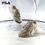 斐樂(lè)（FILA）跑步鞋老爹鞋男子跑步鞋MARSⅡ火星二代情侶款復(fù)古運(yùn)動(dòng)鞋休閑鞋 駝絲錦-DO-F12M131116F 45