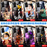 黑鯊4玻璃小米mix3/mix2小米12照片定制紅米Note11/Pro+全包K50軟套手機(jī)殼 海賊王-索隆-路飛-艾斯潮牌動(dòng)漫 硅膠磨砂軟殼-下單手機(jī)型號(hào)和編