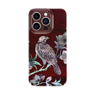 瑞桓柏新中式iPhone15promax手機(jī)殼magsafe磁吸蘋果14plus保護(hù)套13小眾1 (普通款)-精孔亮面-C008螺鈿小 iPhoneSE(第二代)