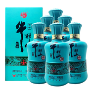 牛欄山（niulanshan）北京牛欄山 濃香型白酒 北京味兒 42度牛八百 禮盒酒 500ml*6/整箱
