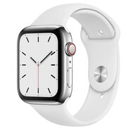 蘋(píng)果/applewatch原裝硅膠通用型SS8S5S6S7SE尼龍編織Ultra海洋二手智能手表表帶 白色 42mm/44mm/45mm/49mm 9成新