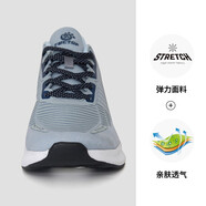 探拓（TECTOP）戶外透氣舒適健走鞋輕便跑步運(yùn)動鞋子徒步登山百搭健步鞋防滑時尚休閑網(wǎng)布面旅游鞋 男款冰川藍(lán) 39碼(245)