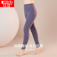 紅豆保暖褲女羊毛加絨加厚秋褲女抗菌磨毛中老年防寒內衣
