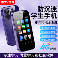 索野老師推薦 小初高中學(xué)生戒網(wǎng)手機(jī) 微信孩子學(xué)習(xí)專(zhuān)用禁游戲 支付與掃健康碼全網(wǎng)通4G智能手機(jī) 【海藍(lán)紫 6G+128G】無(wú)游戲+ 極速八核 戒網(wǎng)無(wú)游戲帶微X