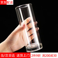 MARTIGUES雙層玻璃杯品茗杯泡茶杯不燙手綠茶杯高硼硅耐熱防燙隔熱水杯 超厚旗艦款330ml1只