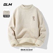 GLM毛衣男秋冬季保暖長(zhǎng)袖內(nèi)搭半高領(lǐng)加厚打底衫男士針織衫