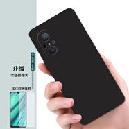 華為nova9se手機(jī)殼榮耀50se鋼化膜WIKO唯科男JLN-AL00套LFT-AN00 黑色 單殼+鋼化膜