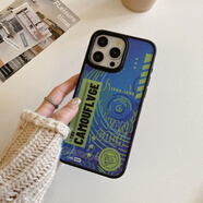 蘋(píng)客適用蘋(píng)果15Promax手機(jī)殼磨砂偽藝術(shù)家iPhone14創(chuàng)意英文防摔保護(hù)套 藍(lán)底【LVGE】 15 Promax