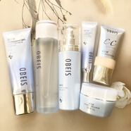 歐貝斯（obeis）水平衡補水保濕亮膚2-6件套裝 護膚品專(zhuān)柜保濕滋潤化妝品 10潔面+水+乳+霜+CC+眼霜