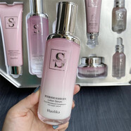 玻尿酸保濕護膚品 修復提亮膚色防過(guò)敏化妝品10件套盒裝女 保濕乳110mL