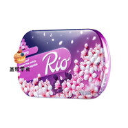 Rio瑞歐無(wú)糖薄荷糖 葡萄西柚百香果荔枝茉莉玫瑰清新口氣口香零 【女神愛(ài)吃】櫻花味14g/56粒