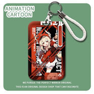 歐格曼（OUGEMAN）原神納西妲流浪者楓原萬(wàn)葉卡套學(xué)生校園卡飯卡公交卡地鐵卡帶掛繩 z11753可莉 【卡套+白編織鑰匙扣】