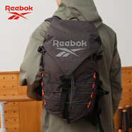 Reebok銳步防潑水輕量化雙肩包多隔層耐磨運(yùn)動(dòng)背包透氣可調(diào)肩帶