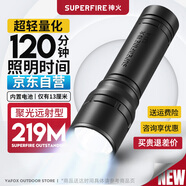 神火（SupFire）手電筒強光超亮長(cháng)續航野外生存充電小型便攜家用兒童戶(hù)外遠射燈