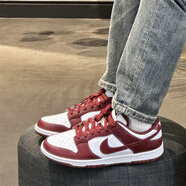 耐克（NIKE） Dunk Low休閑透氣舒適防滑板鞋運動休閑鞋情侶鞋熊貓男鞋女鞋 DD1391-601白紅 41