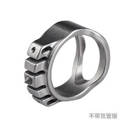 CooYoo酷友冷環(huán) ColdRing 鈦合金戒指 鑲嵌氚氣燈 防衛(wèi)求生 鑰匙扣 冷環(huán) 冷環(huán)plus L（不帶氚管版）