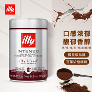 意利（illy）ILLY意大利深度烘培咖啡粉 摩卡粉250g/罐原裝進(jìn)口