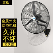 志松 壁扇工業(yè)風(fēng)扇掛壁強力電風(fēng)扇大風(fēng)力商用工廠璧扇牛角扇大風(fēng)量壁掛式掛墻大功率墻壁 500壁扇