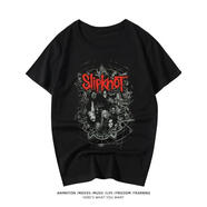 VPVZ歐美高街重金屬slipknot活結(jié)樂(lè)隊(duì)搖滾音樂(lè)T恤嘻哈寬松短袖TEE個(gè)性 款式3 M