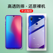 肯茂 適用vivoZ3/Z3i手機(jī)殼全包硅膠磨砂防摔軟殼個(gè)性潮男女保護(hù)套 【vivoZ3/Z3i 】透明殼(單品)